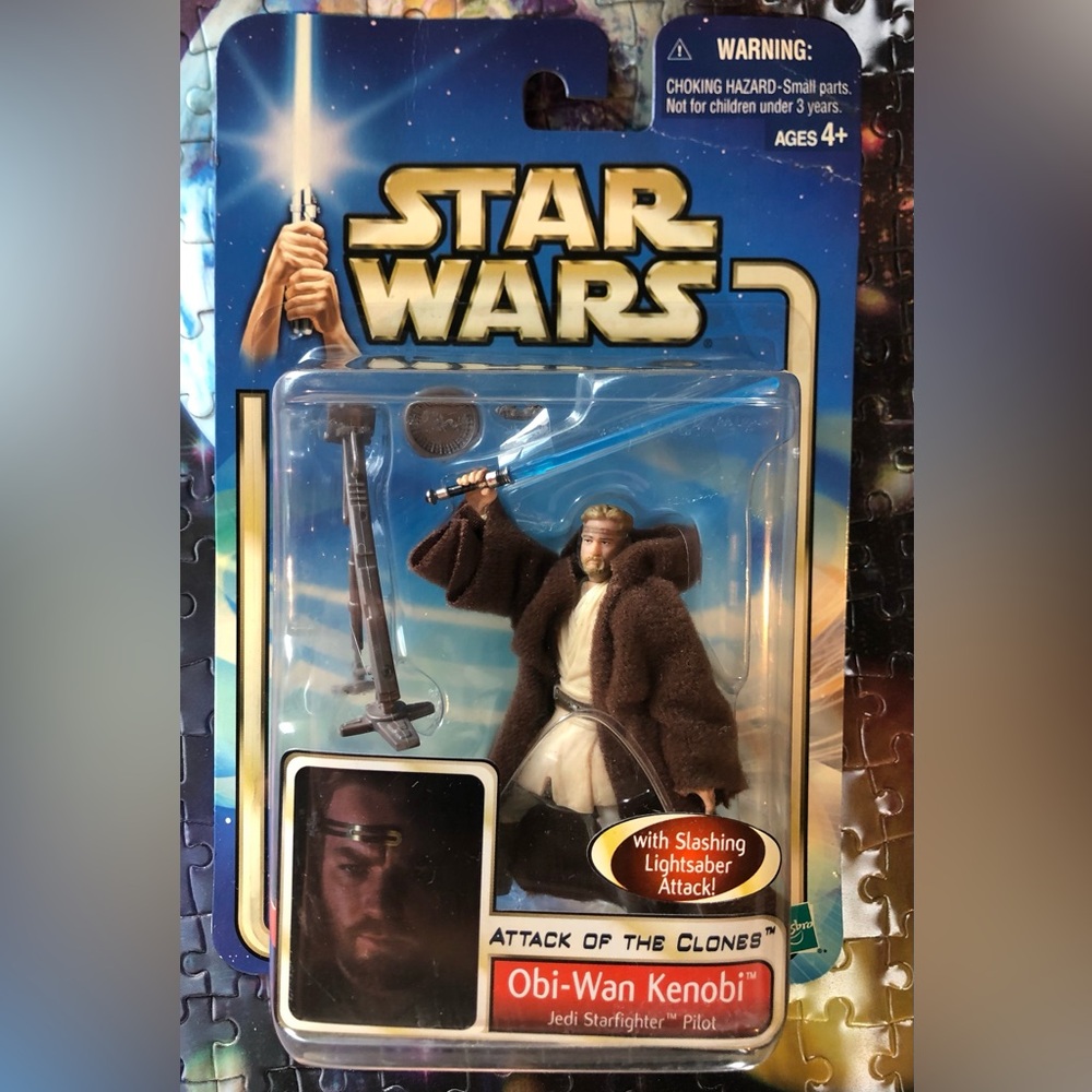 STAR WARS Collectible Action Figure by Hasbro! - Obi - Wan Kenobi - New!